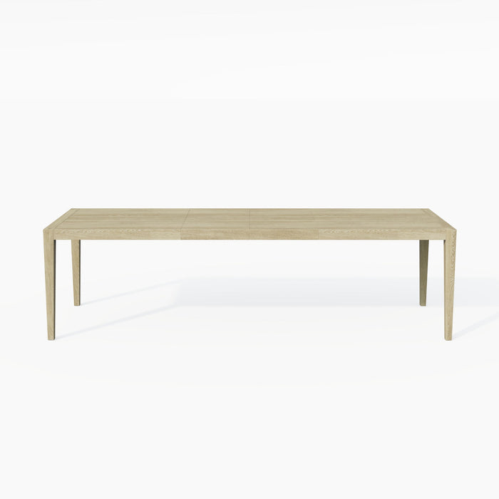 Adeline - Rectangular Dining Table With Leaves - Natural Wood Wash