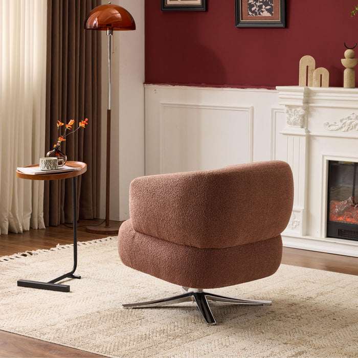 Cuddle Style Leisure Swivel Sofa Chair