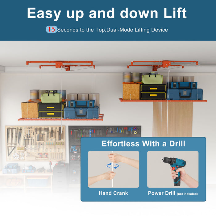 Overhead Garage Storage Rack