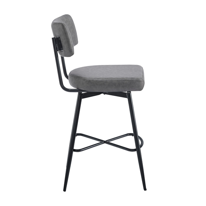 Retro Swivel Counter Stools (Set of 2)