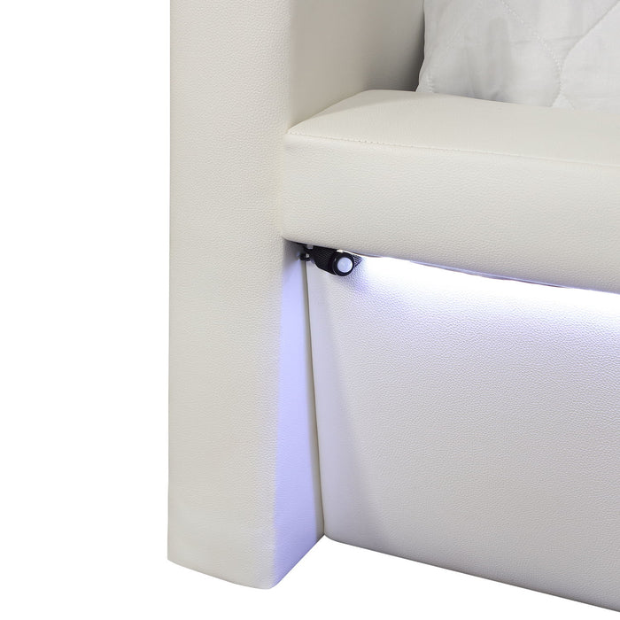 Futura - Upholstered Bed With Tall Headboard
