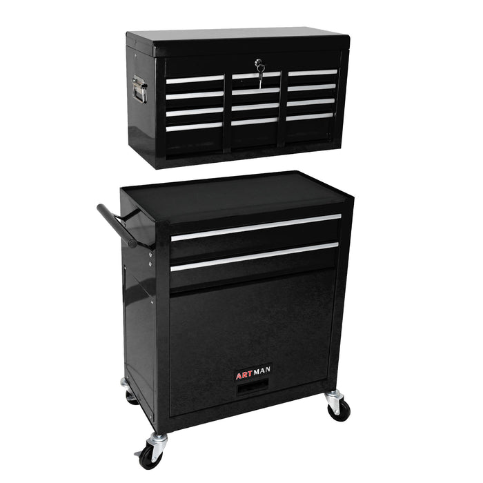 High Capacity Rolling Tool Chest With Wheels And Drawers, Storage Cabinet