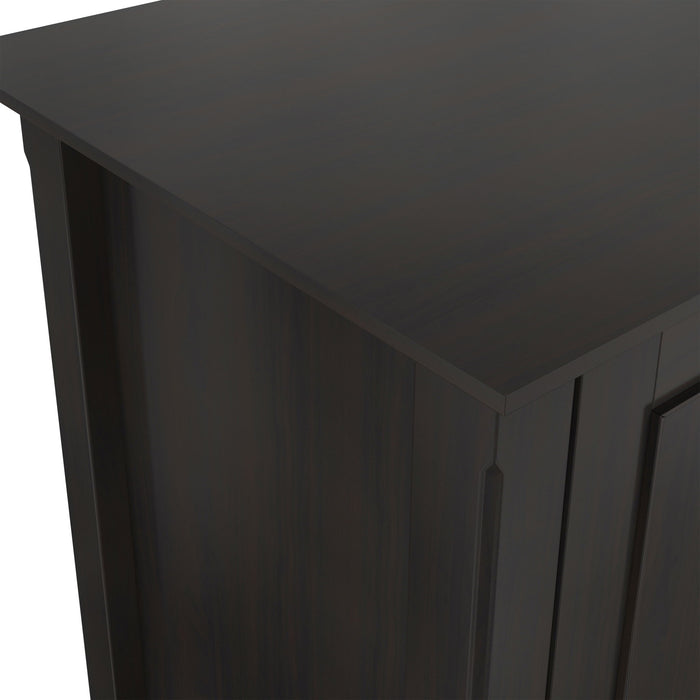 Amherst - 2 Door Storage Cabinet & Adjustable Shelving - Brown