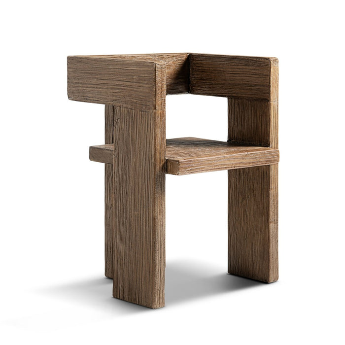 Avenel - Sculptural Block Accent Chair