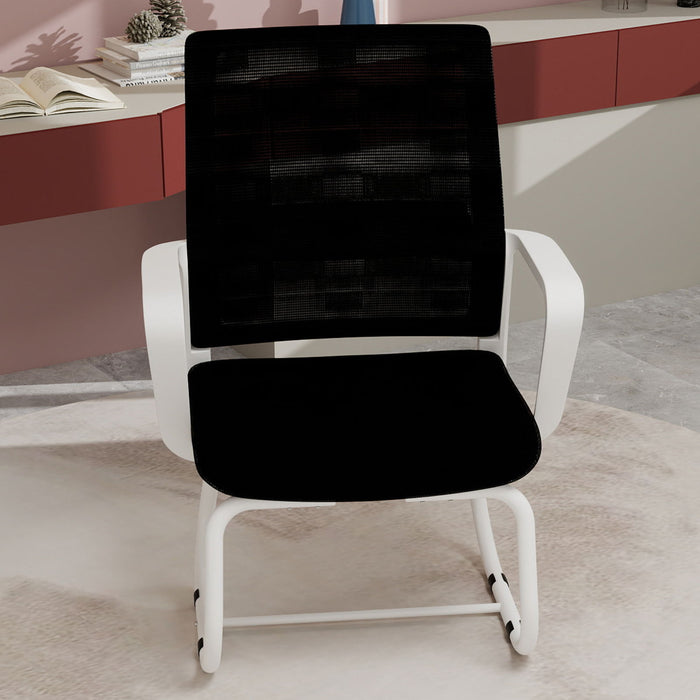 Minimalist Office Chair With Soft Backrest