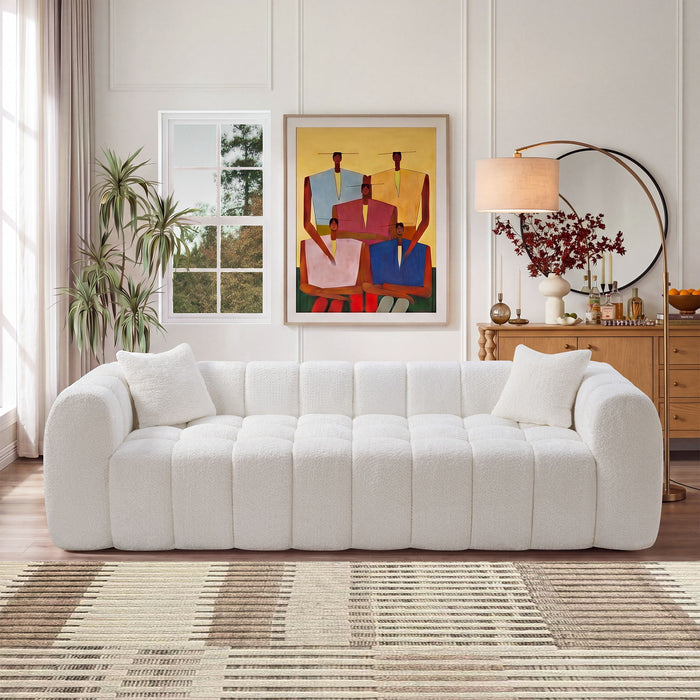 Marshmallow Cloud Compressed Sofa Oversized With 2 Cushions