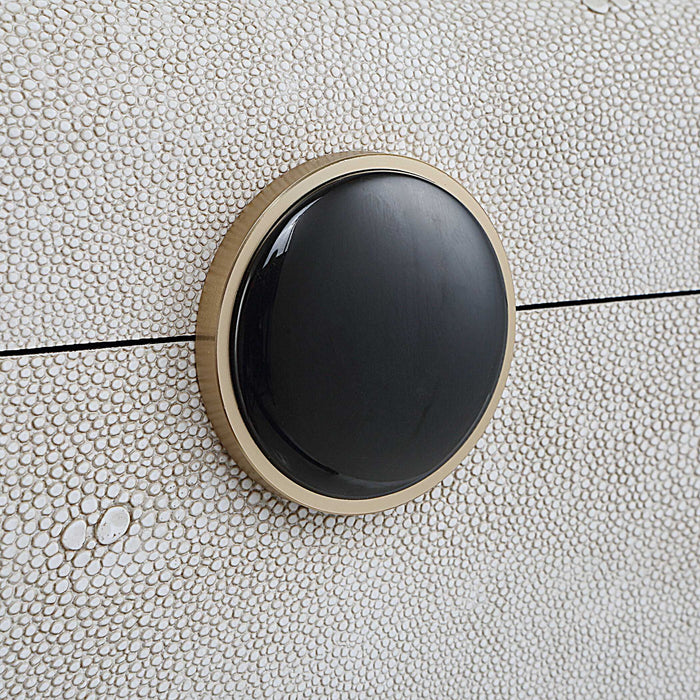 Lalique - Shagreen Box - White