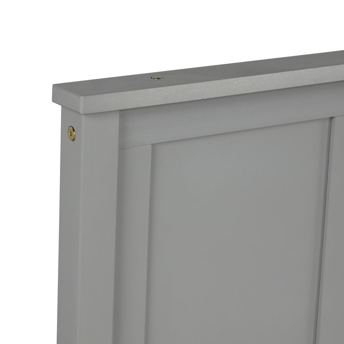 Platform Storage Bed With 2 Wheel Base Drawers