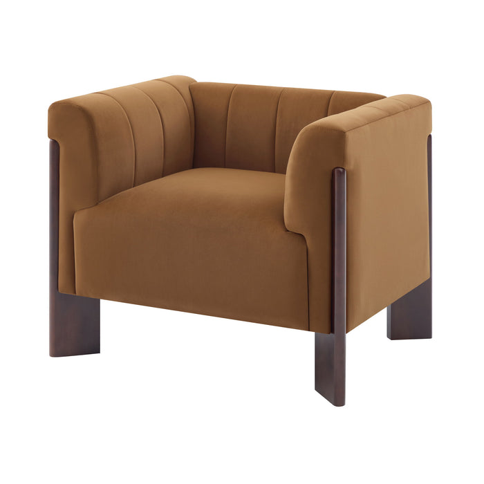 Accent Chair With Tight Back For Living Room