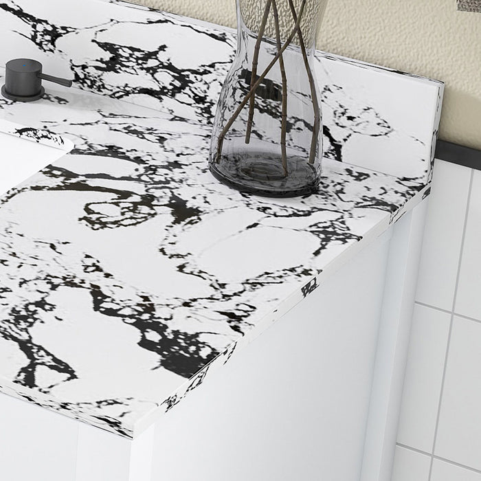 Bathroom Vanity With Storage - White