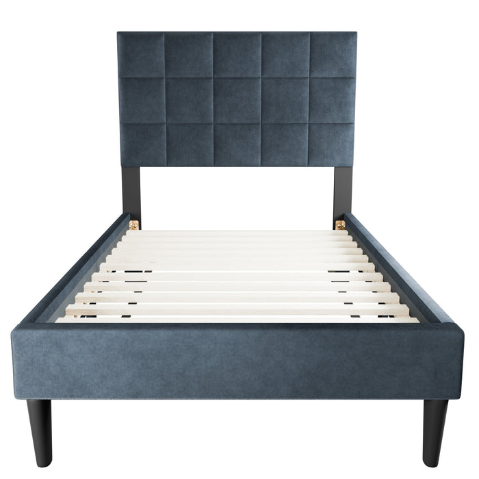 Modern Bed With Adjustable Headboard