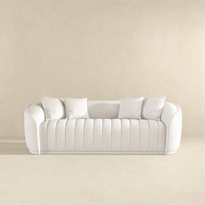 Markus - Tight Back Couch - White