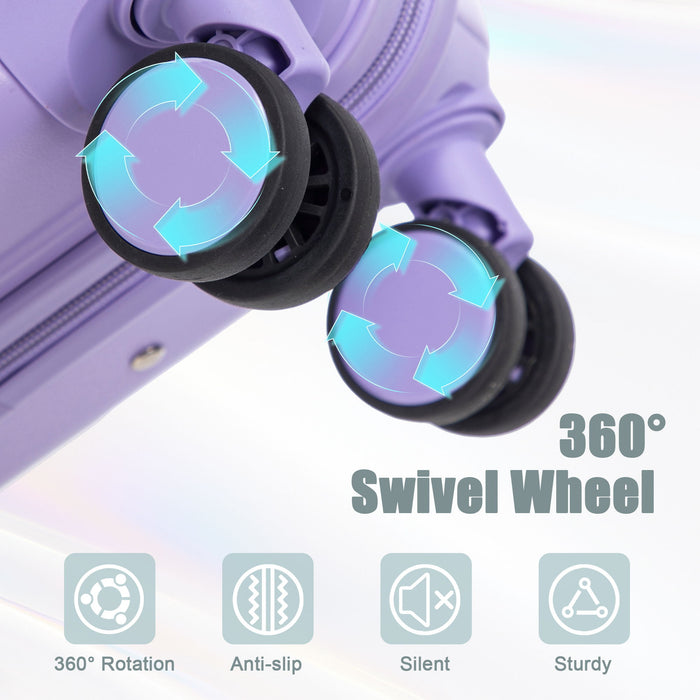 Spinner Luggage Set & Combination Lock