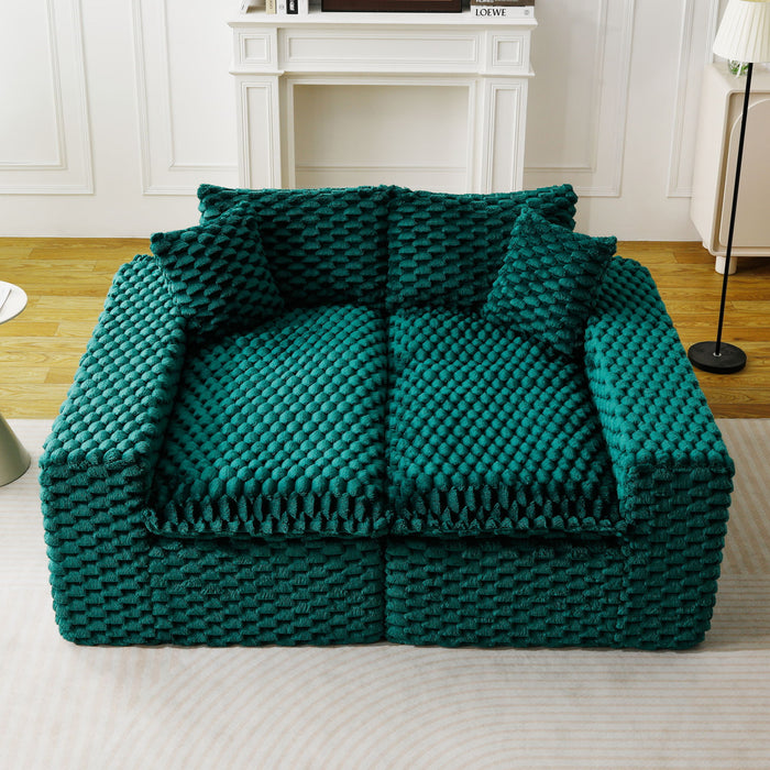 Multifunctional Sofa, Side-By-Side Or Facing Each Other