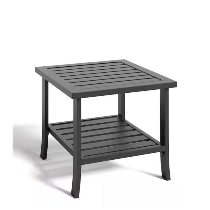 Patio Furniture Set, Coffee Table And Cushions For Backyard