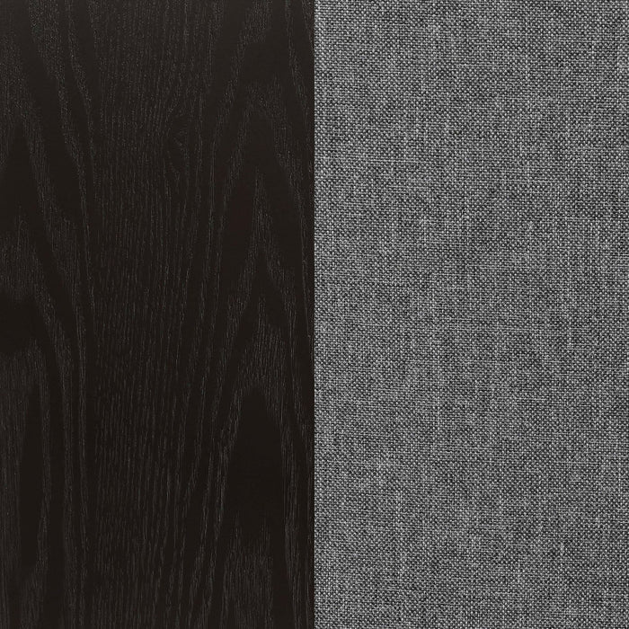 Belinda - 5 Piece Round Dining Set With Chairs - Gray