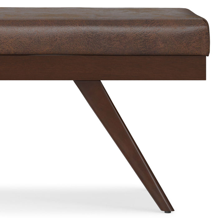Chanelle - Mid-Century Ottoman Bench
