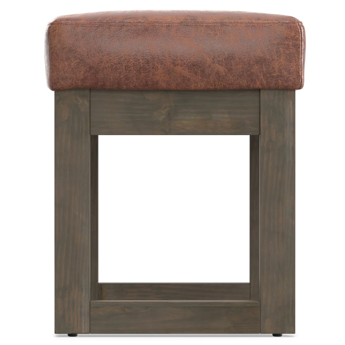 Milltown - Upholstered Ottoman Bench