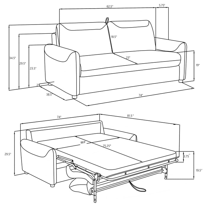 Welker - Sleeper Sofa
