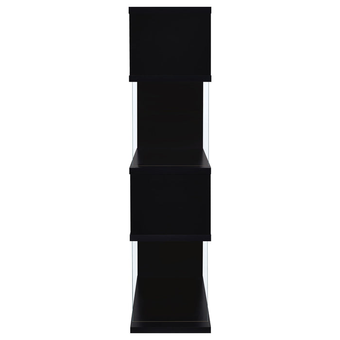 Elias - 4 Shelf Bookshelf With Zigzag Design