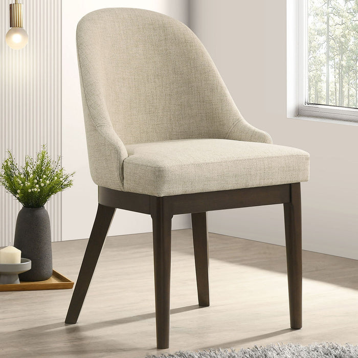 Blakely - Upholstered Dining Side Chair (Set of 2) - Beige