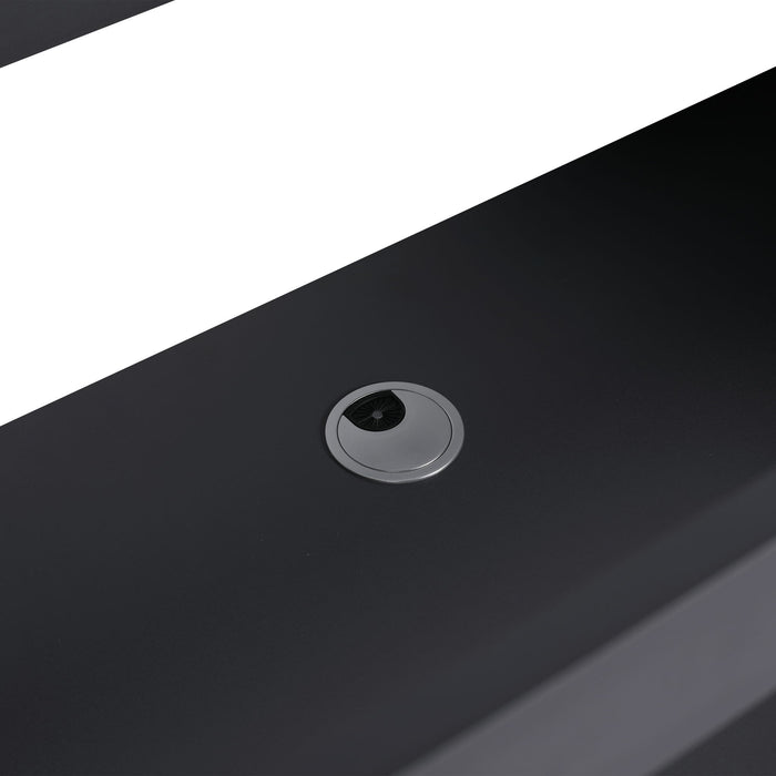 Modern Freestanding Bathroom Vanity With Soft Close Cabinet Doors