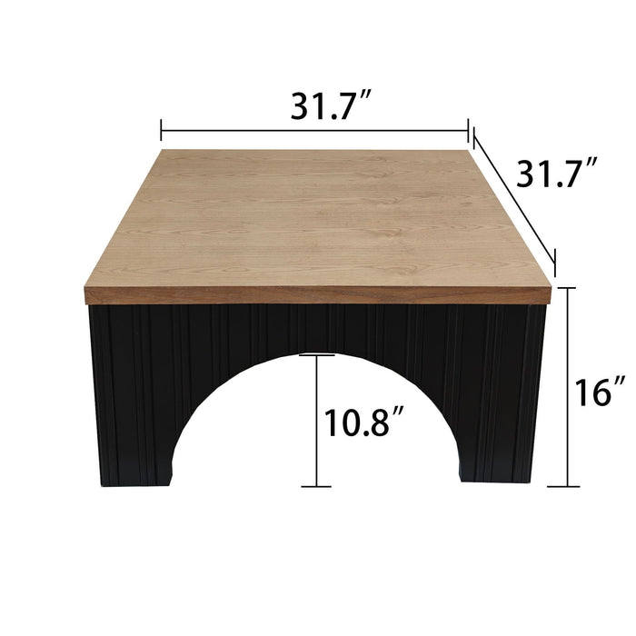 Arch Fluted Table