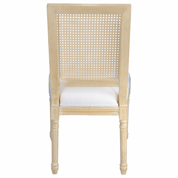 Dining Chairs With Square Back (Set of 2)