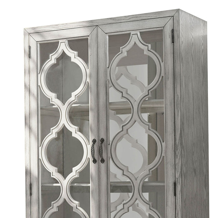Leslie - 2 Door Cabinet - White