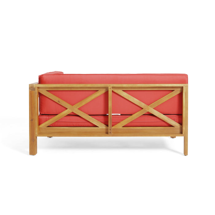 Brava - X Back Corner Bench