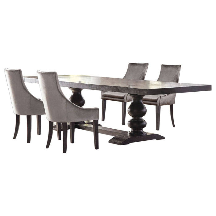 Vallerie - Dining Set With Upholstered Chairs