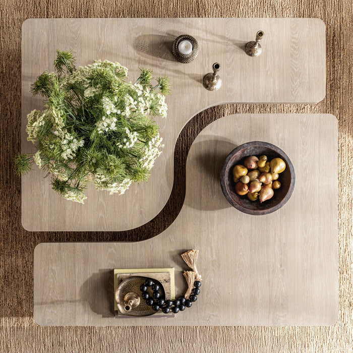 Melina - 2 Piece Coffee Table - Coastal Drift