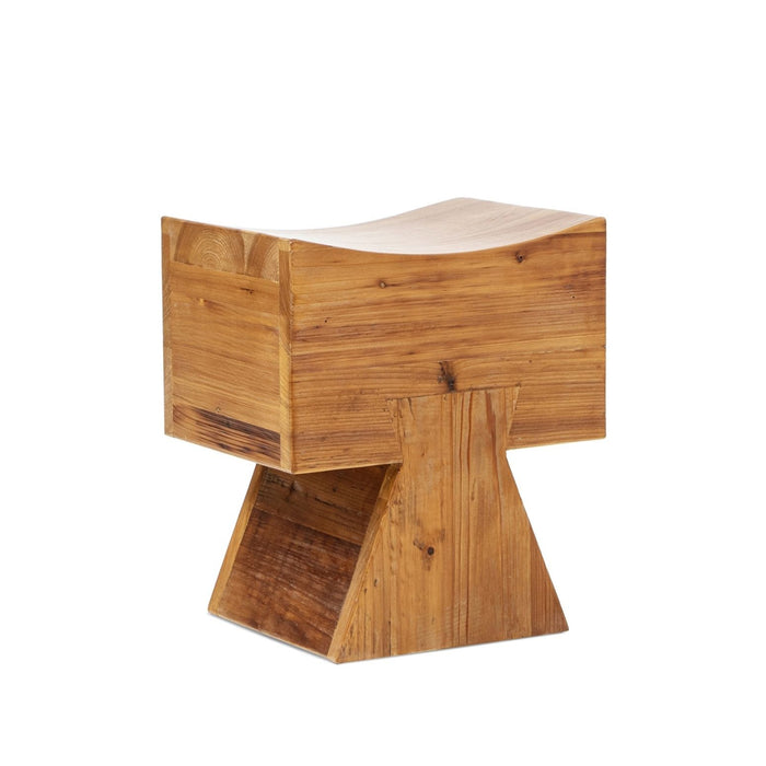 Nico - Stool Ottoman - Brown