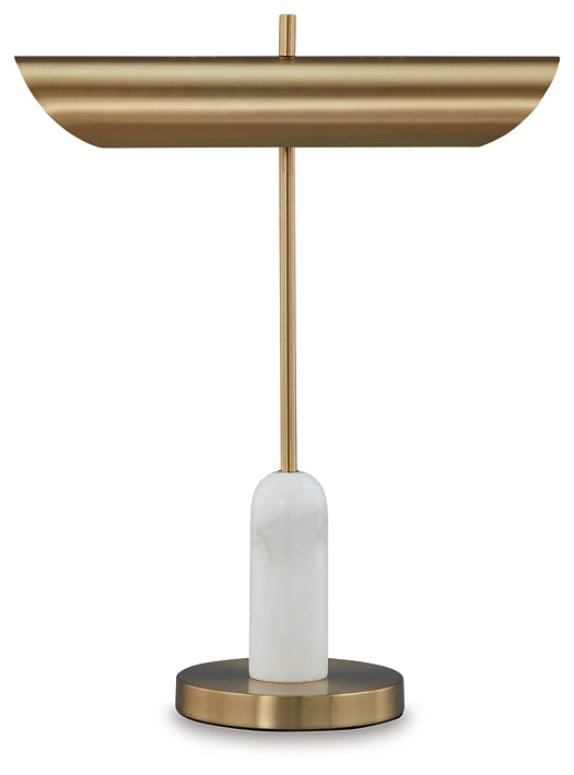 Ashley Express - Rowleigh Marble Desk Lamp (1/CN)