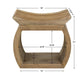 CONNOR ACCENT STOOL, NATURAL