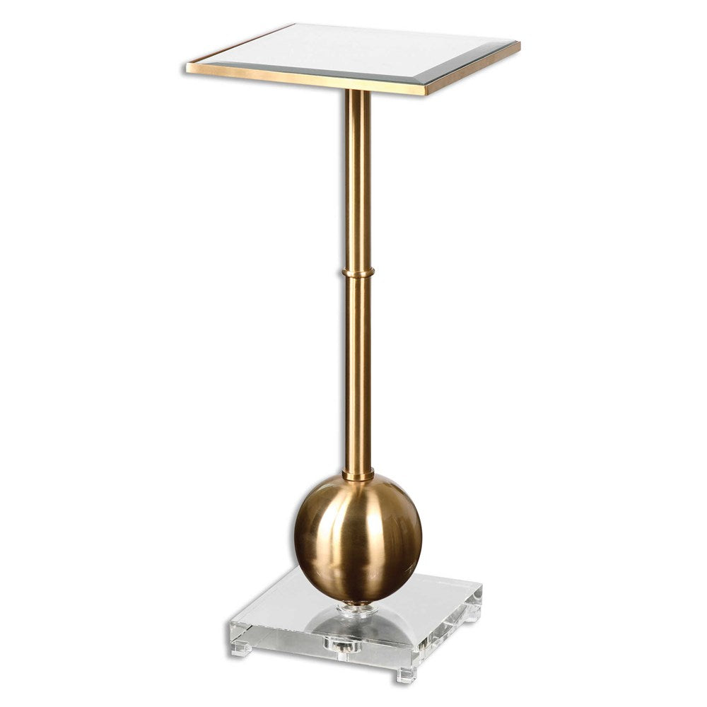 LATON DRINK TABLE, GOLD