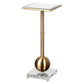 LATON DRINK TABLE, GOLD