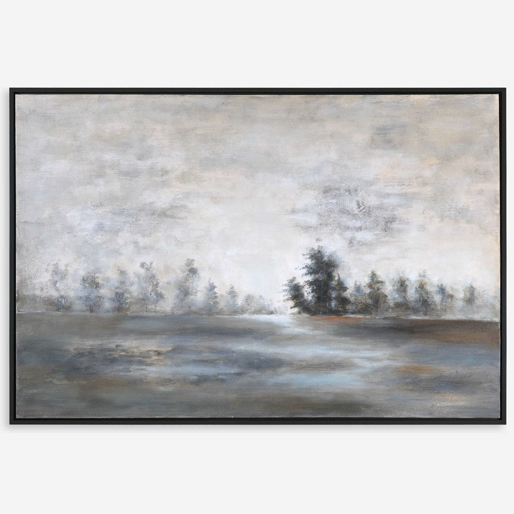 EVENING MIST HAND PAINTED CANVAS