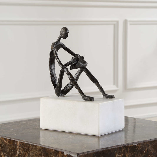 SIT BACK, RELAX AND READ, SCULPTURE