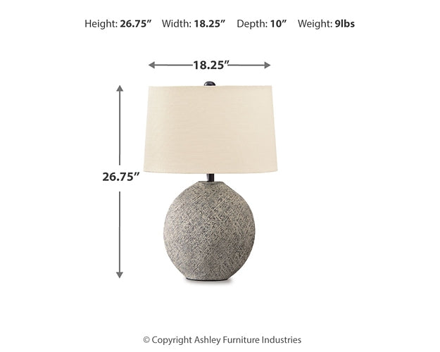 Ashley Express - Harif Paper Table Lamp (1/CN)