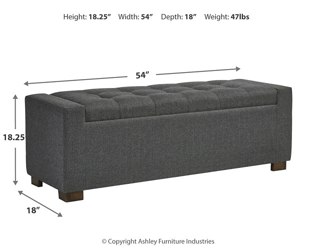 Ashley Express - Cortwell Storage Bench