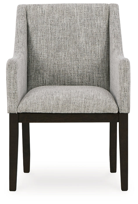 Ashley Express - Burkhaus Dining UPH Arm Chair (2/CN)