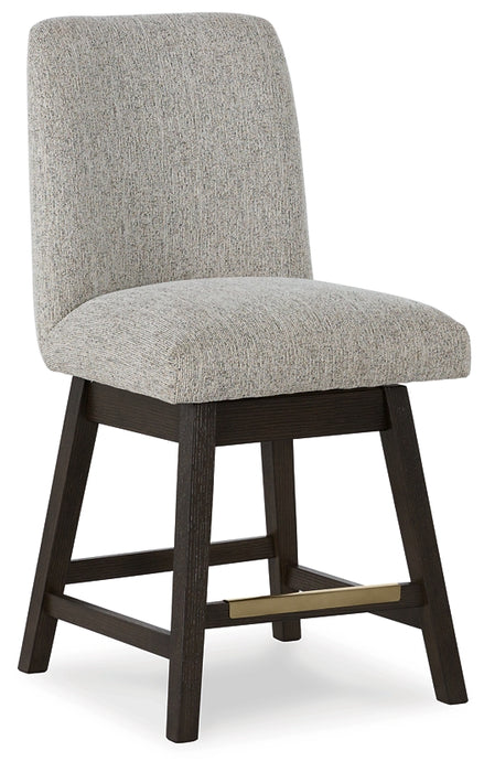 Ashley Express - Burkhaus UPH Swivel Barstool (2/CN)