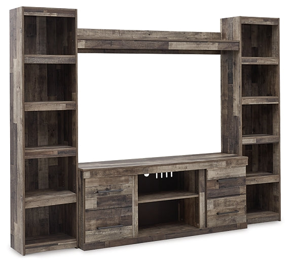 Ashley Express - Derekson 4-Piece Entertainment Center