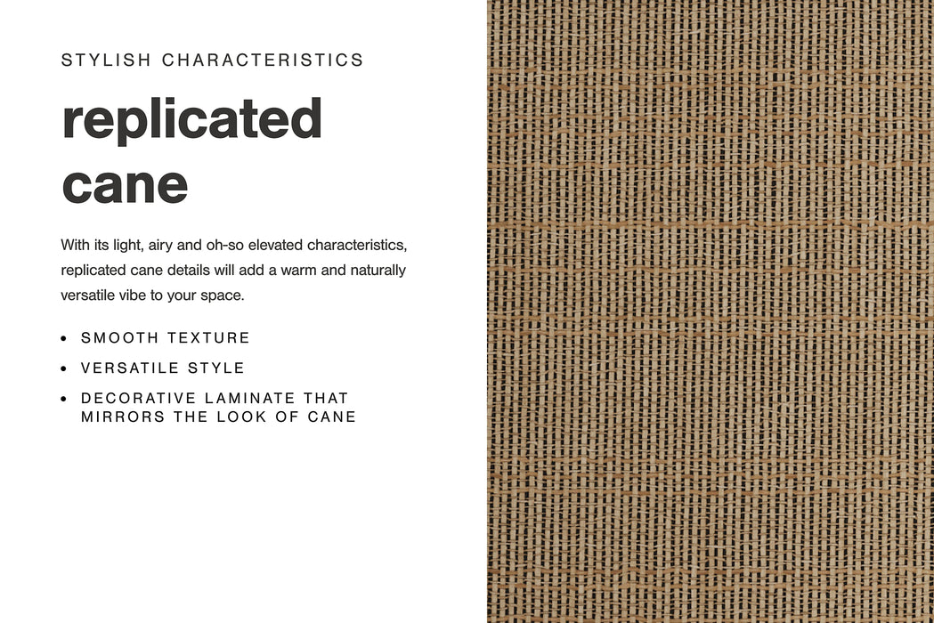 Cielden King Panel Bed with Mirrored Dresser, Chest and Nightstand