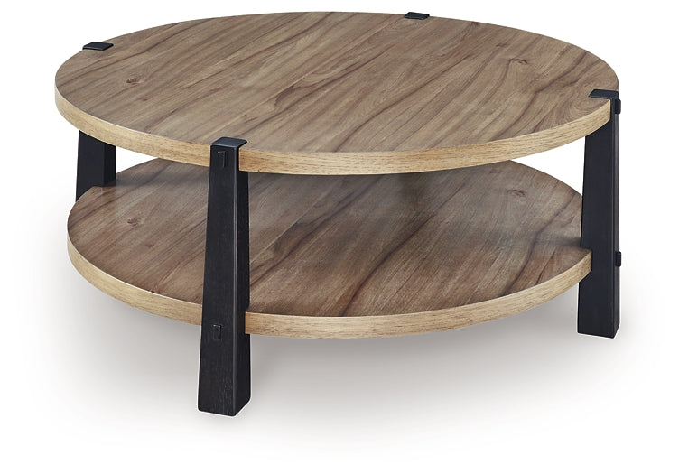 Ridgester Round Cocktail Table