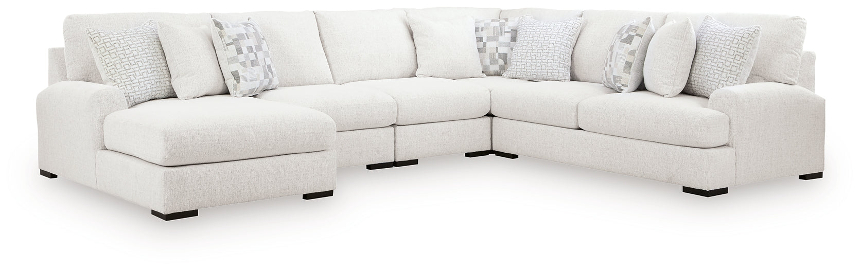 Misty-Lakes 5-Piece Sectional with Chaise
