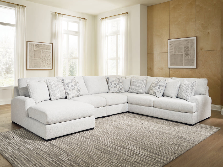 Misty-Lakes 5-Piece Sectional with Chaise