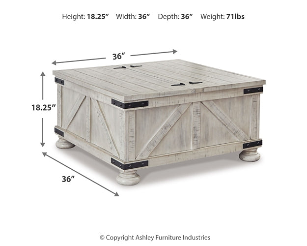 Ashley Express - Carynhurst Cocktail Table with Storage