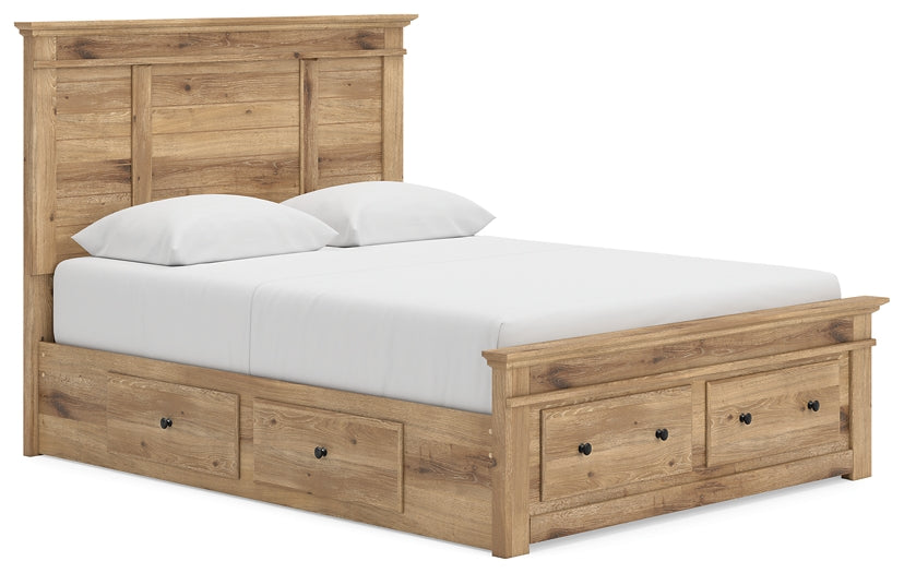 Makidern Queen Panel Storage Bed